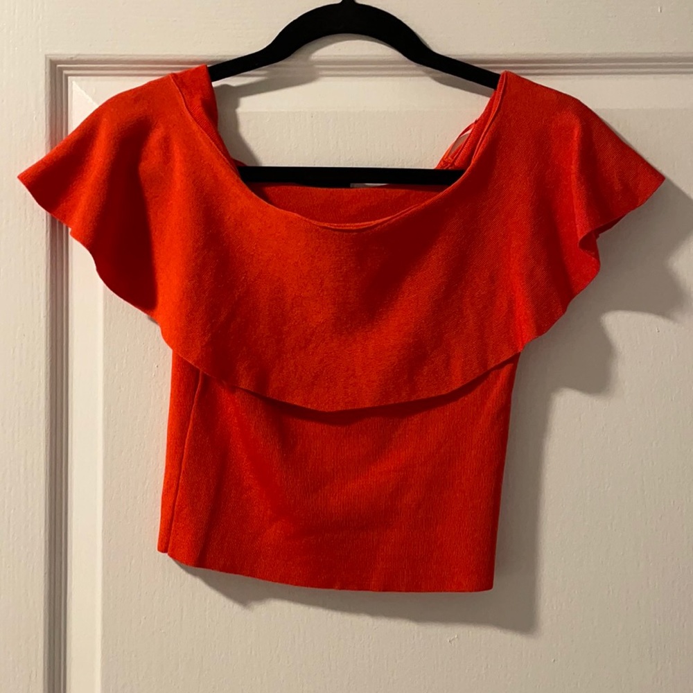 Zara off the shoulder blouse